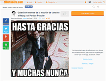 Tablet Screenshot of elbutanero.com
